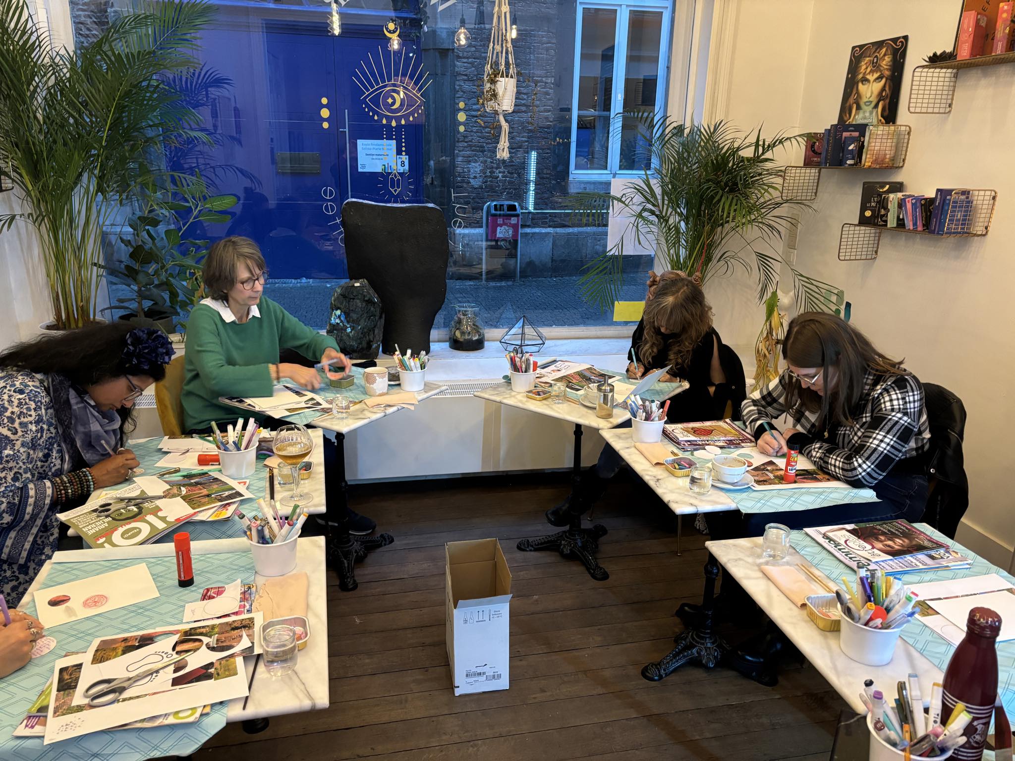 Atelier du dimanche Journal Créatif à Namur - un atelier /mois