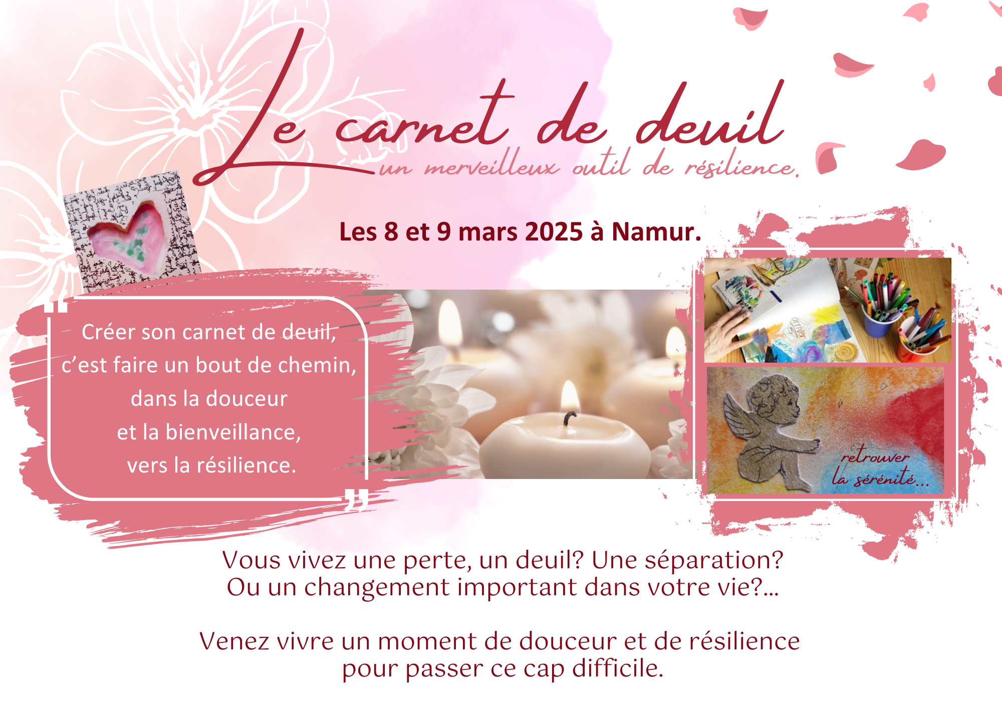 Week end Carnet de deuil (adultes)