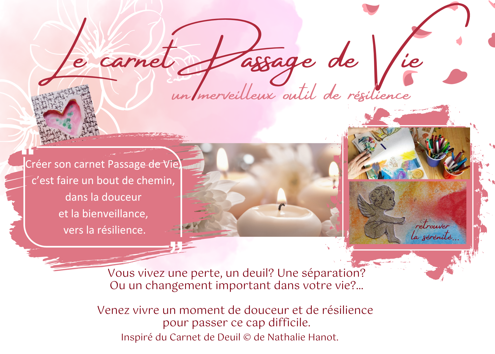 Week end Carnet "Passage de vie" (adultes)